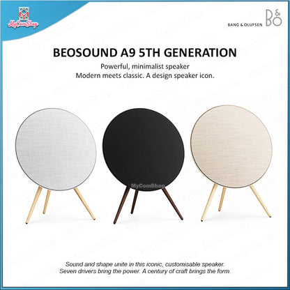 BANG & OLUFSEN BEOSOUND A9 5TH GENERATION POWERFUL SPEAKER MINIMALIST