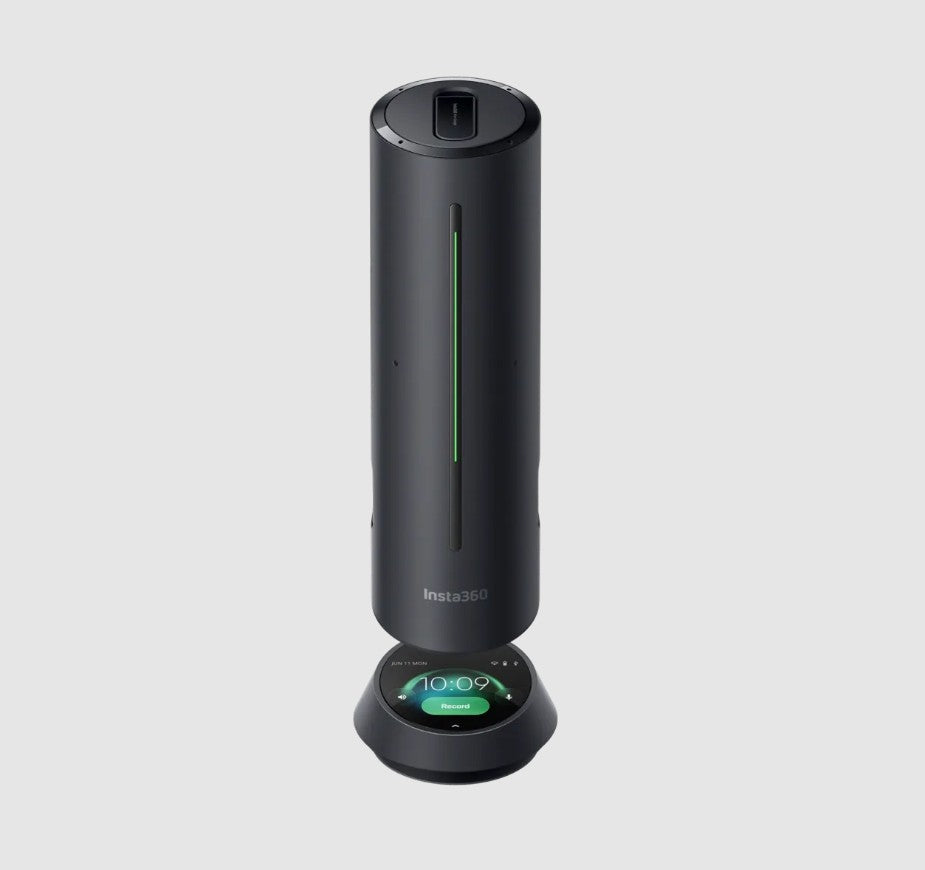 INSTA360 WAVE AI MICROPHONE SPEAKERPHONE NOISE CANCELLING 360 AUDIO USB BLUETOOTH