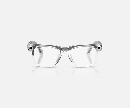 RAY-BAN META WAYFARER LIMITED EDITION META AI GLASSES GEN 2 MATTE TRANSPARENT FRAME TRANSITIONS RUBY LENSES