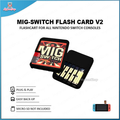 MIG-SWITCH FLASHCART V2 FOR ALL NINTENDO SWITCH CONSOLES
