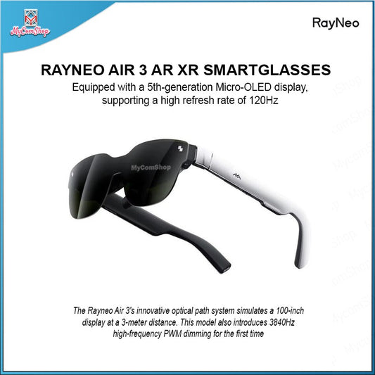 RAYNEO AIR 3 AR XR GLASSES SMART GLASSES 5TH GEN MICRO-OLED SUPPORT 120HZ DISPLAY
