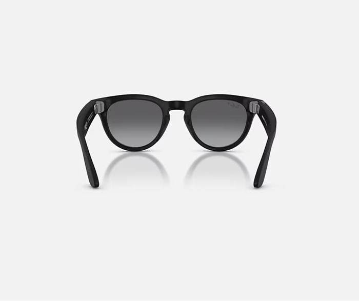 RAY-BAN META HEADLINER AI SUNGLASSES GEN 2 POLARIZED LENSES GRAPHITE WITH FRAME MATTE BLACK