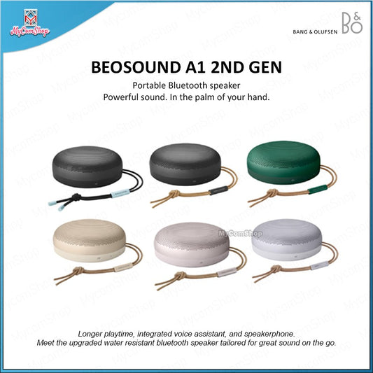 BANG & OLUFSEN BEOSOUND A1 2ND GEN PORTABLE SPEAKER BLUETOOTH WATERPROOF IP67